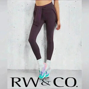 RW&CO. Active360 High-Rise Legging With Back Pocket, Small, Deep Purple 🏃‍♀️‍➡️
